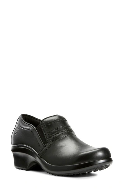 Shop Ariat Expert Clog In Black Leather