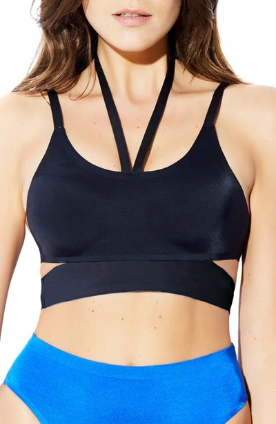 Shop Hauty Drive Time Bralette In Black