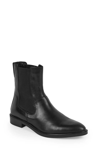 Shop Vagabond Shoemakers Frances Chelsea Boot In Black Leather