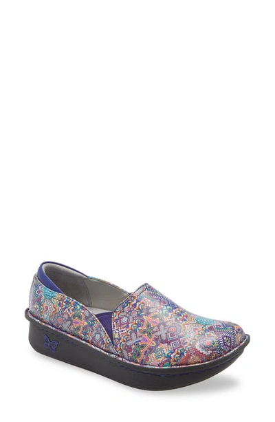 Shop Alegria Debra Slip-on In Electrified Leather