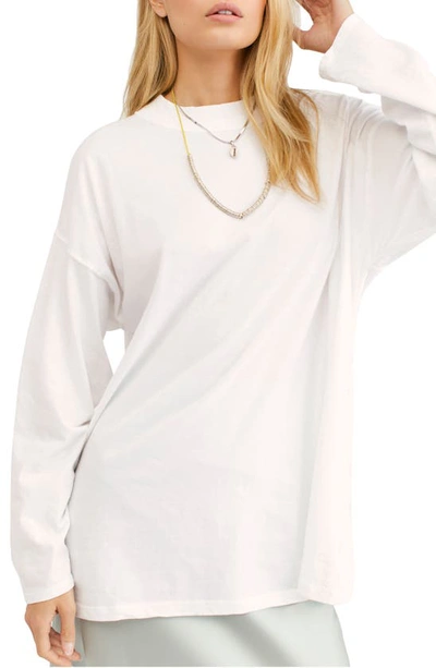 Shop Free People We The Free By  Be Free Tunic T-shirt In White