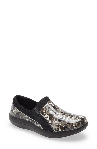 Shop Alegria Duette Loafer In Pewter Composite Leather