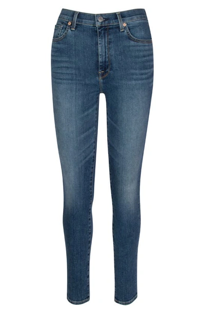 Shop Seven The Aubrey Ultra High Waist Ankle Skinny Jeans In Cassblue