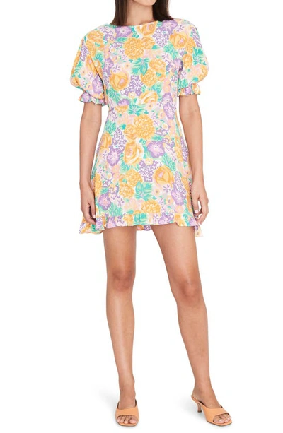 Shop Faithfull The Brand Florence Minidress In Ade Floral Print