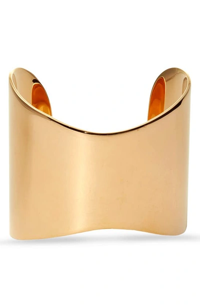 Shop Soko Organic Flex Cuff Bracelet In Gold