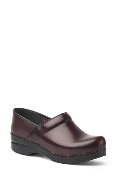 Shop Dansko 'professional' Clog In Cordovan/cordovan