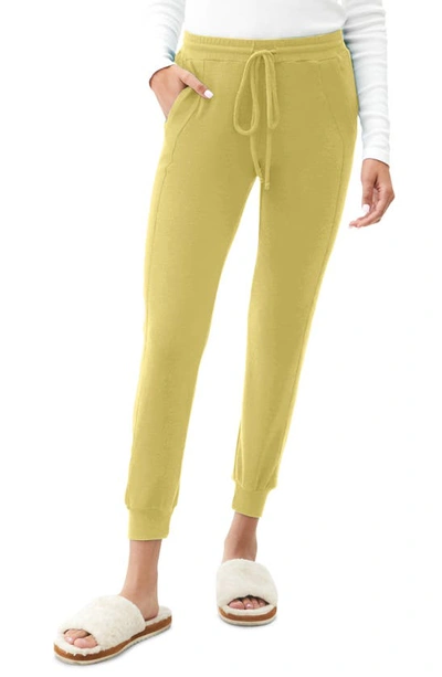 Shop Michael Stars Drawstring Pull-on Pants In Lime