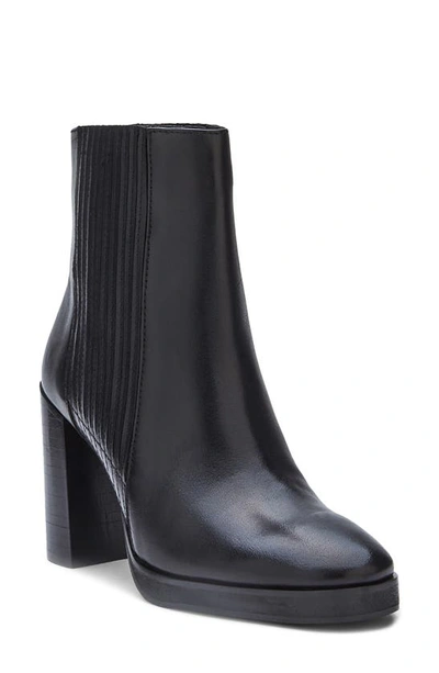 Shop Matisse Ava Bootie In Black Leather