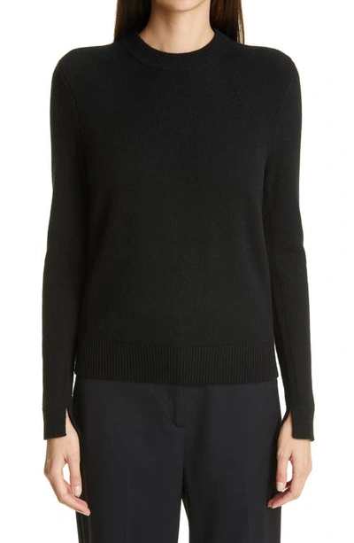 Shop Proenza Schouler Eco Cashmere Sweater In Black
