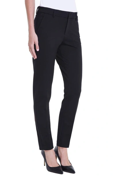 Shop Liverpool Los Angeles Kelsey Tall Knit Trousers In Black