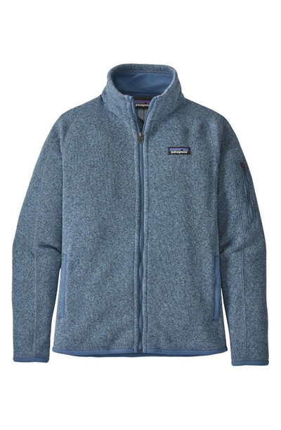 Shop Patagonia Better Sweater Jacket In Berlin Blue