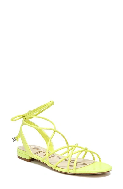 Shop Sam Edelman Tihana Sandal In Lime Cocktail