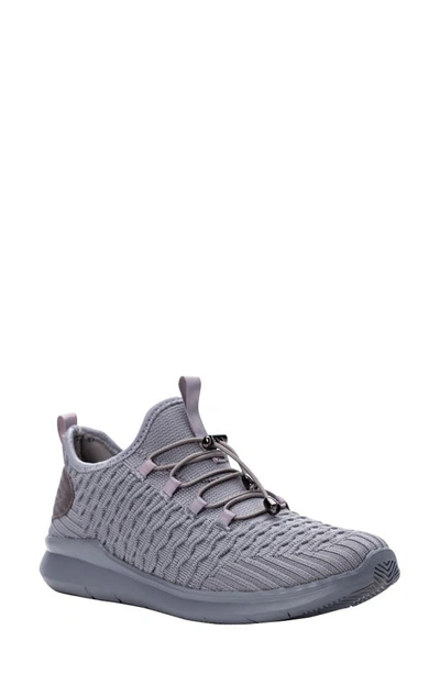 Shop Propét Travelbound Sneaker In Light Grey Fabric