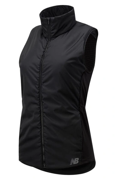Shop New Balance Heat Grid Vest In Black