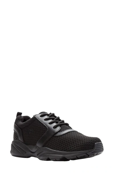 Shop Propét Stability X Sneaker In Black Fabric