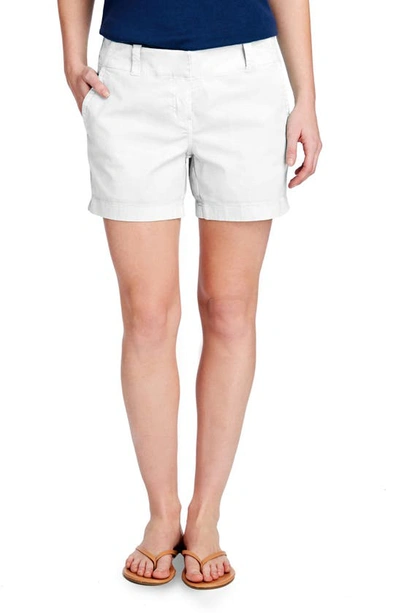 Shop Vineyard Vines Stretch Cotton Shorts In White Cap