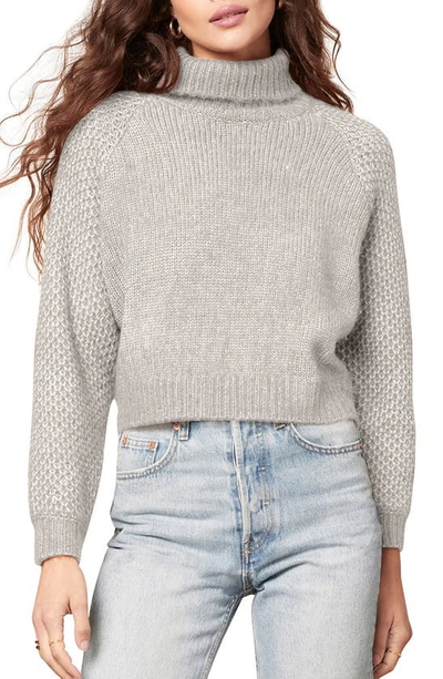 Shop Bb Dakota That Wing You Do Dolman Sleeve Sweater In Light Heather Grey