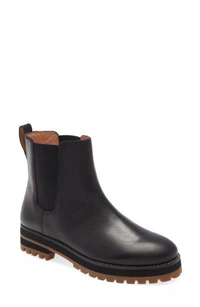 Shop Madewell Ivy Chelsea Boot In True Black
