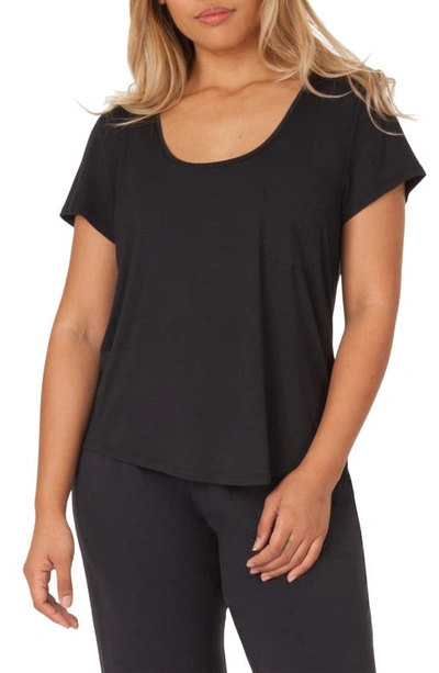 Shop Lively The All-day T-shirt In Jet Black