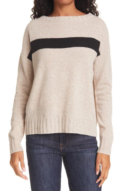 Shop Atm Anthony Thomas Melillo Wool & Cashmere Sweater In Desert Heather Combo