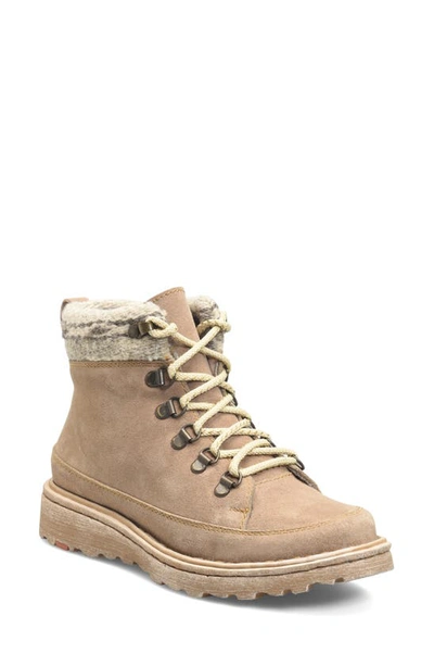 Shop Born Orlene Boot In Taupe Fabric Combo