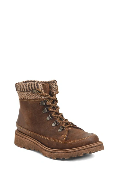 Shop Born Orlene Boot In Brown Fabric Combo