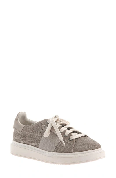 Shop Otbt 'normcore' Sneaker In Grey Silver Leather