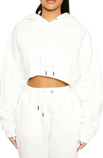 Shop Naked Wardrobe All Good In The Hoodie In White