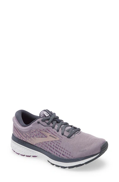 Shop Brooks Ghost 13 Running Shoe In Lavender/ Ombre/ Metallic