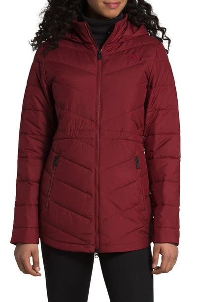 Shop The North Face Tamburello Heatseeker(tm) Hooded Parka In Pomegranate