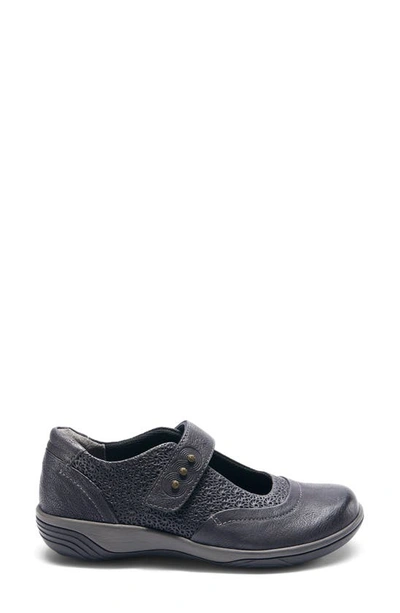 Shop Halsa Footwear Aloe Mary Jane In Navy Leather