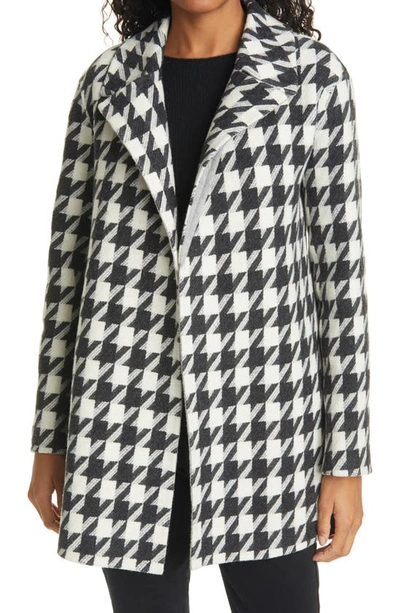 Shop Theory Whist Belted Wool Blend Wrap Jacket In Multi - Q1g