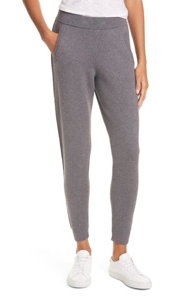 Shop Atm Anthony Thomas Melillo Cotton & Cashmere Sweater Joggers In Charcoal