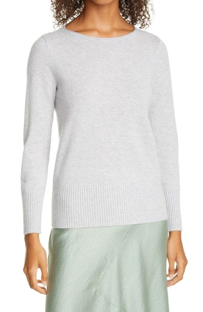 Shop Club Monaco Essential Cashmere Sweater In Light Heather Grey