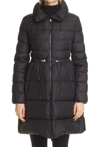 Shop Moncler Malban Coat In Black