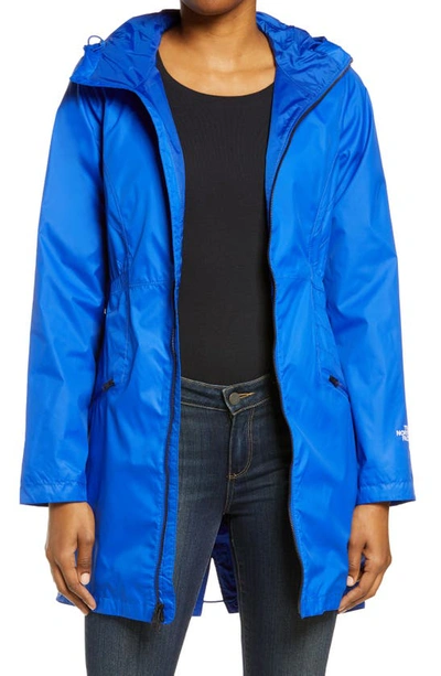 The North Face Rissy 2 Hooded Water Repellent Raincoat In Tnf Blue |  ModeSens
