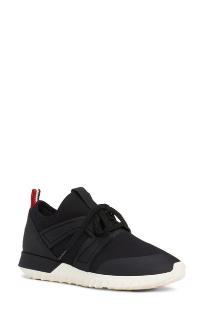 Shop Moncler Meline Sneaker In Black/white