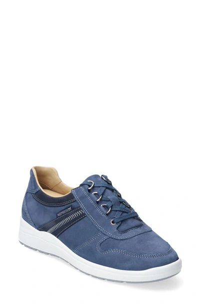 Shop Mephisto Ruby Low Top Sneaker In Denim Leather
