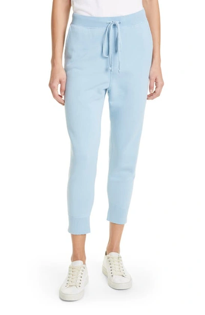 Shop Nili Lotan Nolan Jogger Pants In Light Blue