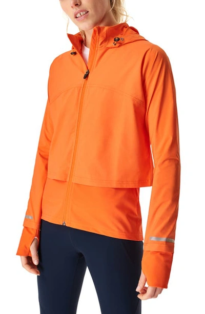 Shop Sweaty Betty Fast Track Jacket In Murcott Orange