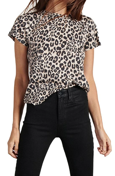 Shop Sanctuary The Perfect Animal Print Cotton & Modal Top In Classy Cat