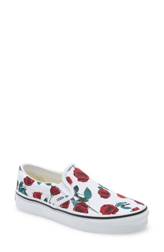 Vans Roses Sneaker In Roses White | ModeSens