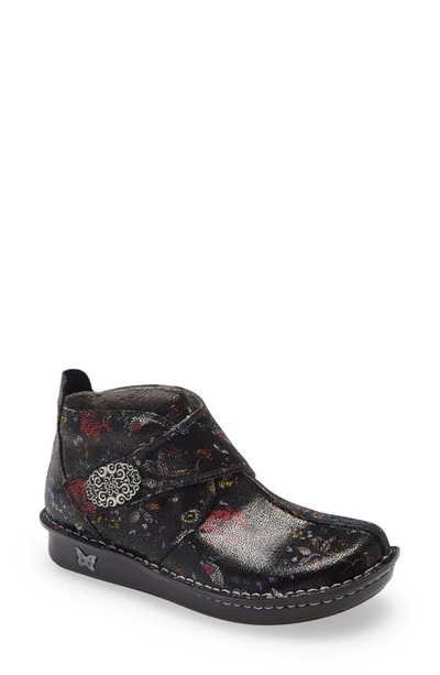 Shop Alegria 'caiti' Boot In Subtle Black Leather