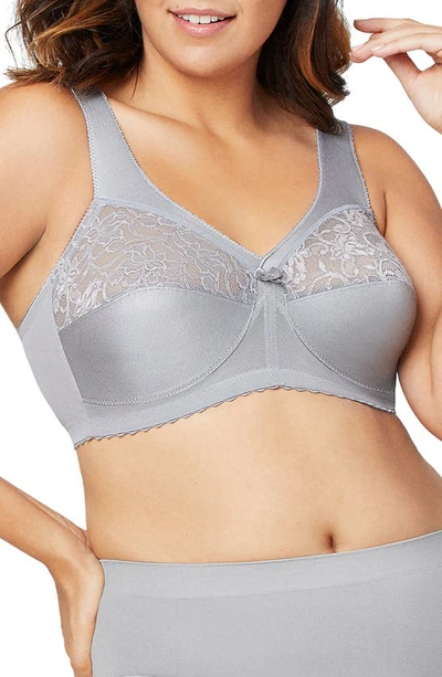 Shop Glamorise Magiclift® Original Support Bra In Grey