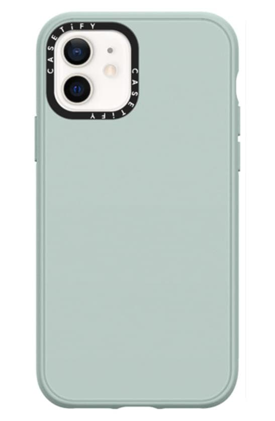 Casetify Solid Impact Iphone 12 Mini Case In Matte Sky Modesens