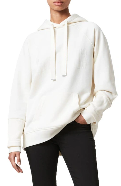 Allsaints Lucia Logo Hoodie In Warm White ModeSens