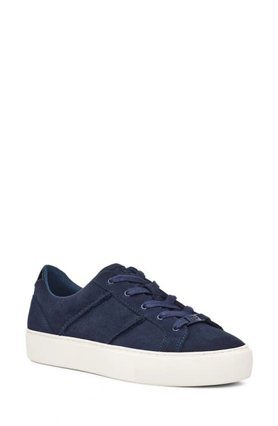 Shop Ugg (r) Dinale Sneaker In Navy Suede