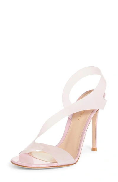 Shop Gianvito Rossi Slingback Sandal In Graze/ Glaze