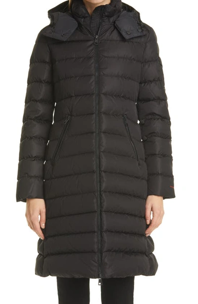 Shop Moncler Born To Protect Project Lemenez Hooded Quilted Down Puffer Coat In Black