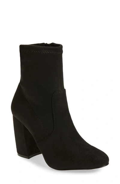 Shop Steve Madden Reggie Bootie In Black Suede